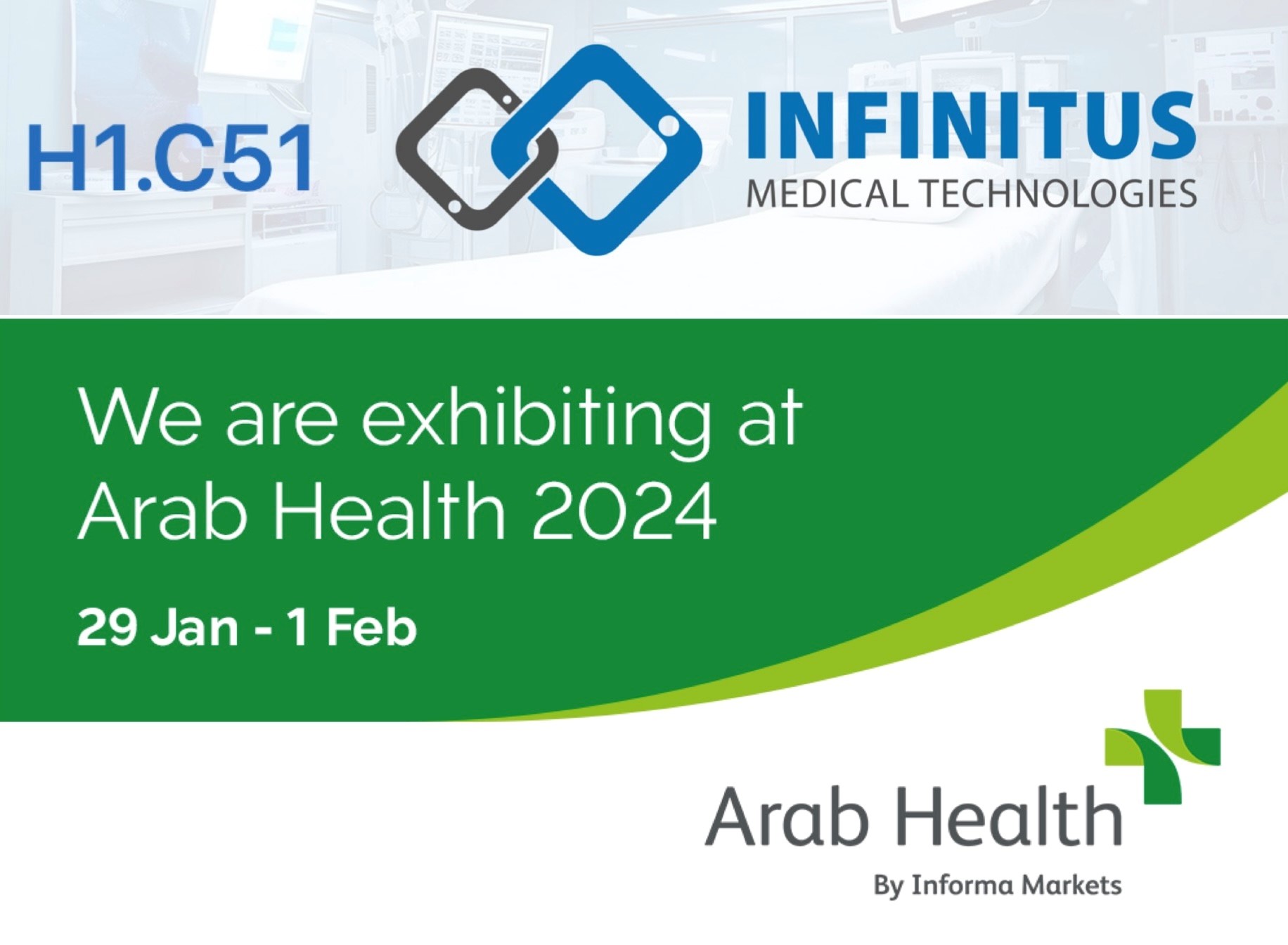 There are exhibiting at arab health 2 0 2 4